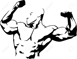 Disegno uomo in posa